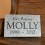 Pet Marker: Grey Granite 16"x10"x2"