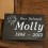 Pet Marker: Black Granite 10"x6"x2" 