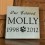 Pet Marker: Blue Stone 12"x12"